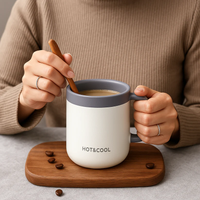 ThermoMug™ 生産性を奪う、その一瞬の「ぬるい」に終止符を。